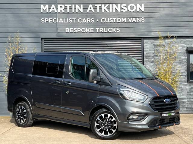 2020 Ford Transit Custom 2.0 EcoBlue 185ps Low Roof D/Cab Sport Van Auto