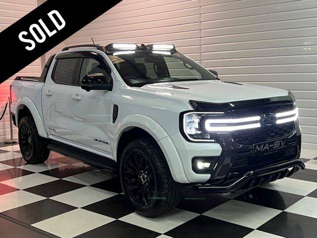 Ford Ranger MA-SV Edition 2.0 TD EcoBlue Wildtrak Double Cab Pickup Auto 4WD Euro 6 4dr (NEW MODEL) Pick Up Diesel Frozen White