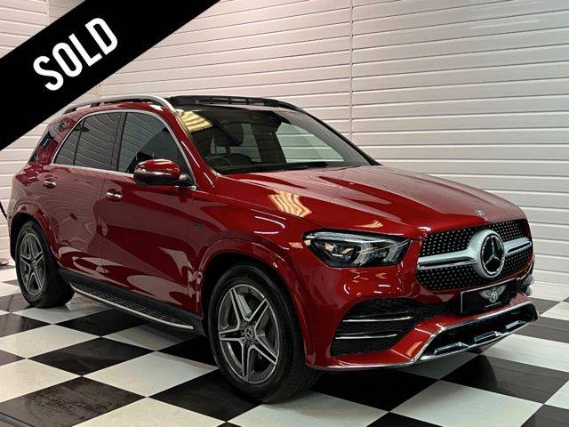 Mercedes-Benz GLE 2.0 GLE 350de 4Matic AMG Line Premium Plus 5dr 9G-Tronic Estate Diesel / Electric Hybrid Designo Hyacinth Red Metallic