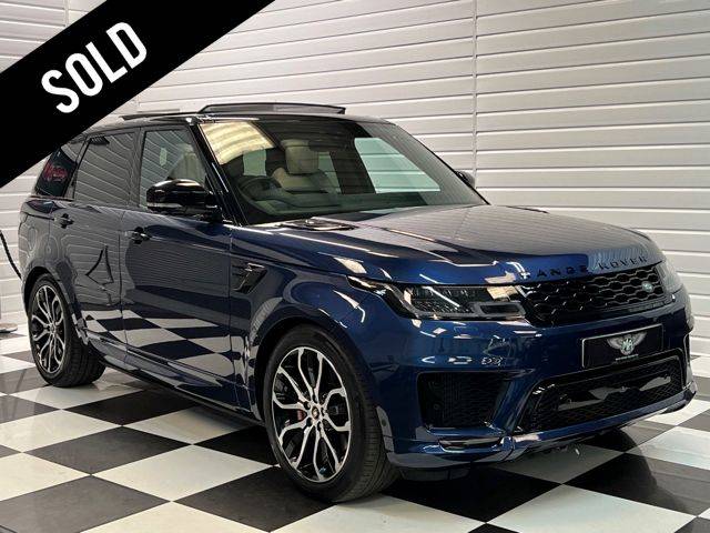 Land Rover Range Rover Sport 4.4 SDV8 Autobiography Dynamic 5dr Auto Estate Diesel Svo Premium Palette Balmoral Blue