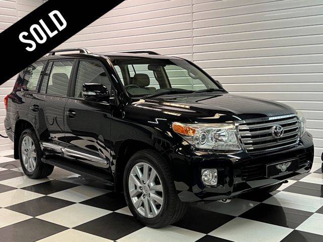 Toyota Land Cruiser 4.5 D-4D V8 5dr Auto Estate Diesel Galaxy Black Metallic