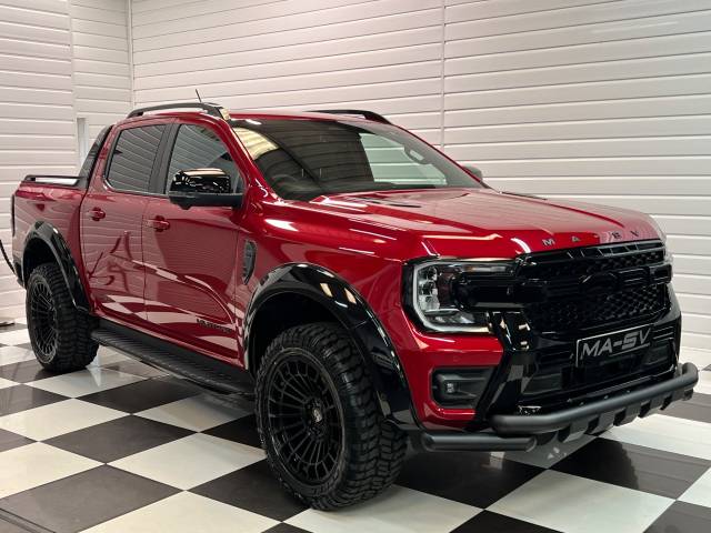 Ford Ranger MA-SV BLACK EDITION Pick Up D/Cab Wildtrak 3.0 EcoBlue V6 240 Auto Pick Up Diesel Lucid Red