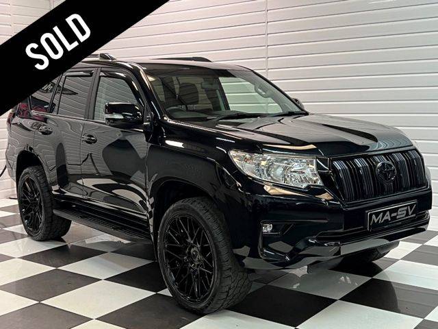 Toyota Land Cruiser 2.8 D-4D 204 Active 5dr Auto 7 Seats Estate Diesel Galaxy Black