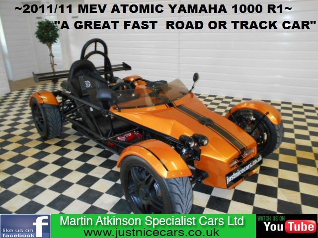 Westfield Mega 1.0 MEV ATOMIC R1 SINGLE SEATER Sports Petrol Copper Orange