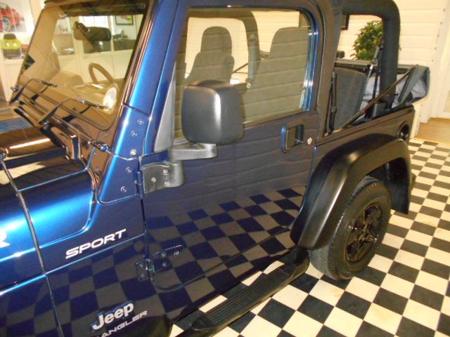 Jeep Wrangler 4.0 Sport 2dr 4X4 6 SPEED SOFT TOP~28000 MILES~ Convertible Petrol Sapphire Blue Metallic