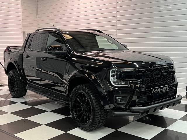 Ford Ranger MA-SV BLACK EDITION Pick Up D/Cab Wildtrak 3.0 EcoBlue V6 240 Auto Pick Up Diesel Agate Black