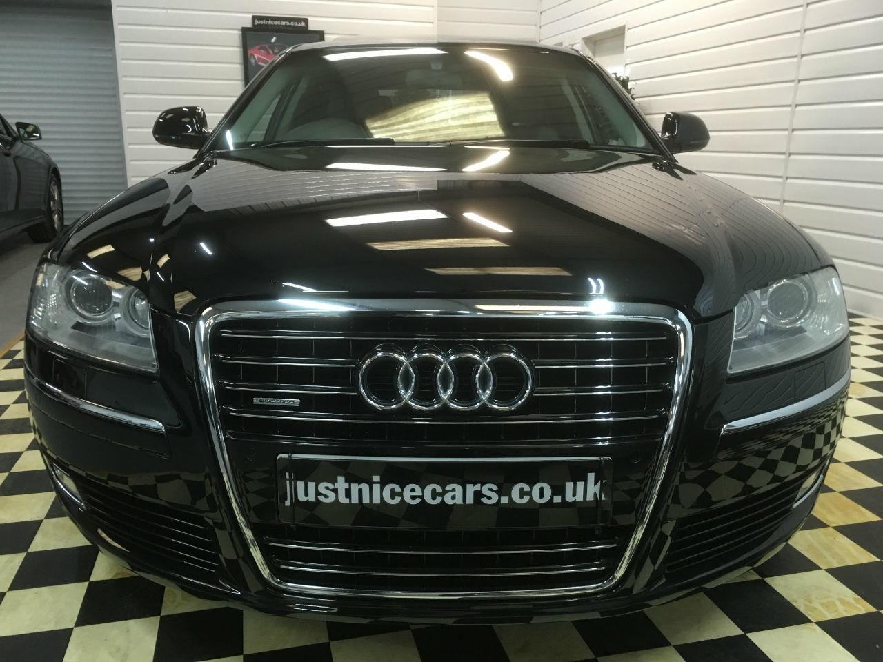 Audi A8 4.2 FSI Quattro SE 4dr Tip Auto Saloon Petrol Black