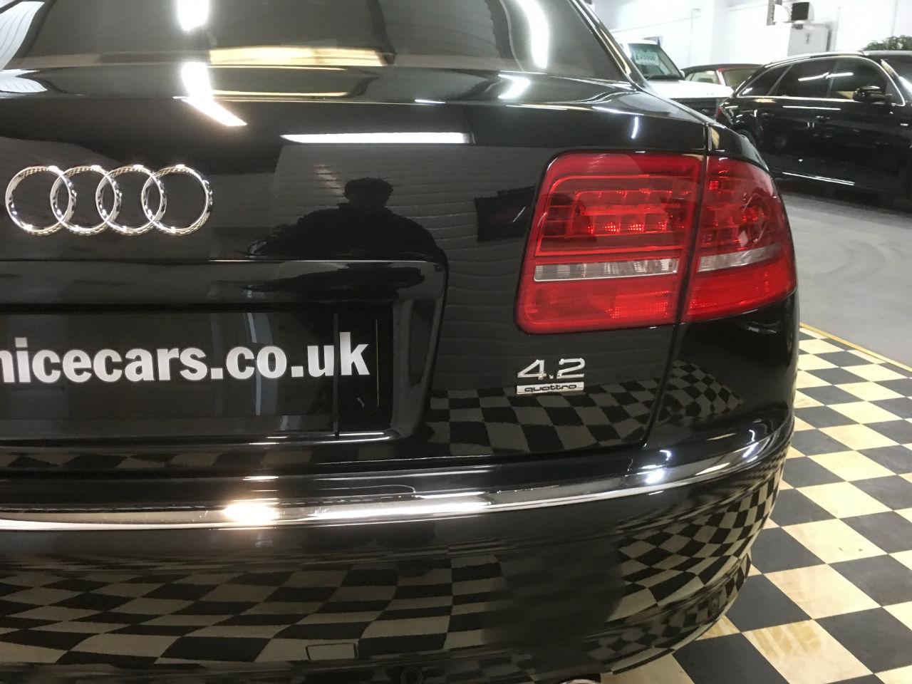 Audi A8 4.2 FSI Quattro SE 4dr Tip Auto Saloon Petrol Black