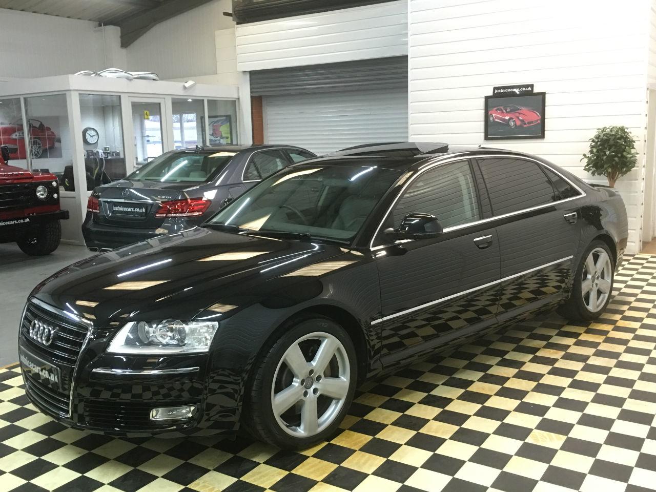 Audi A8 4.2 FSI Quattro SE 4dr Tip Auto Saloon Petrol Black