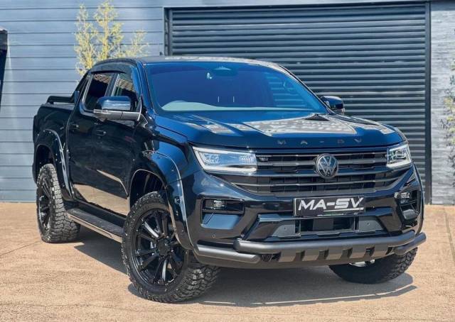 Volkswagen Amarok (74) 2024 Volkswagen Amarok 3.0 TDI V6 MA-SV Black Edition Style Premium Pack 4Motion Pick Up Diesel Midnight Black