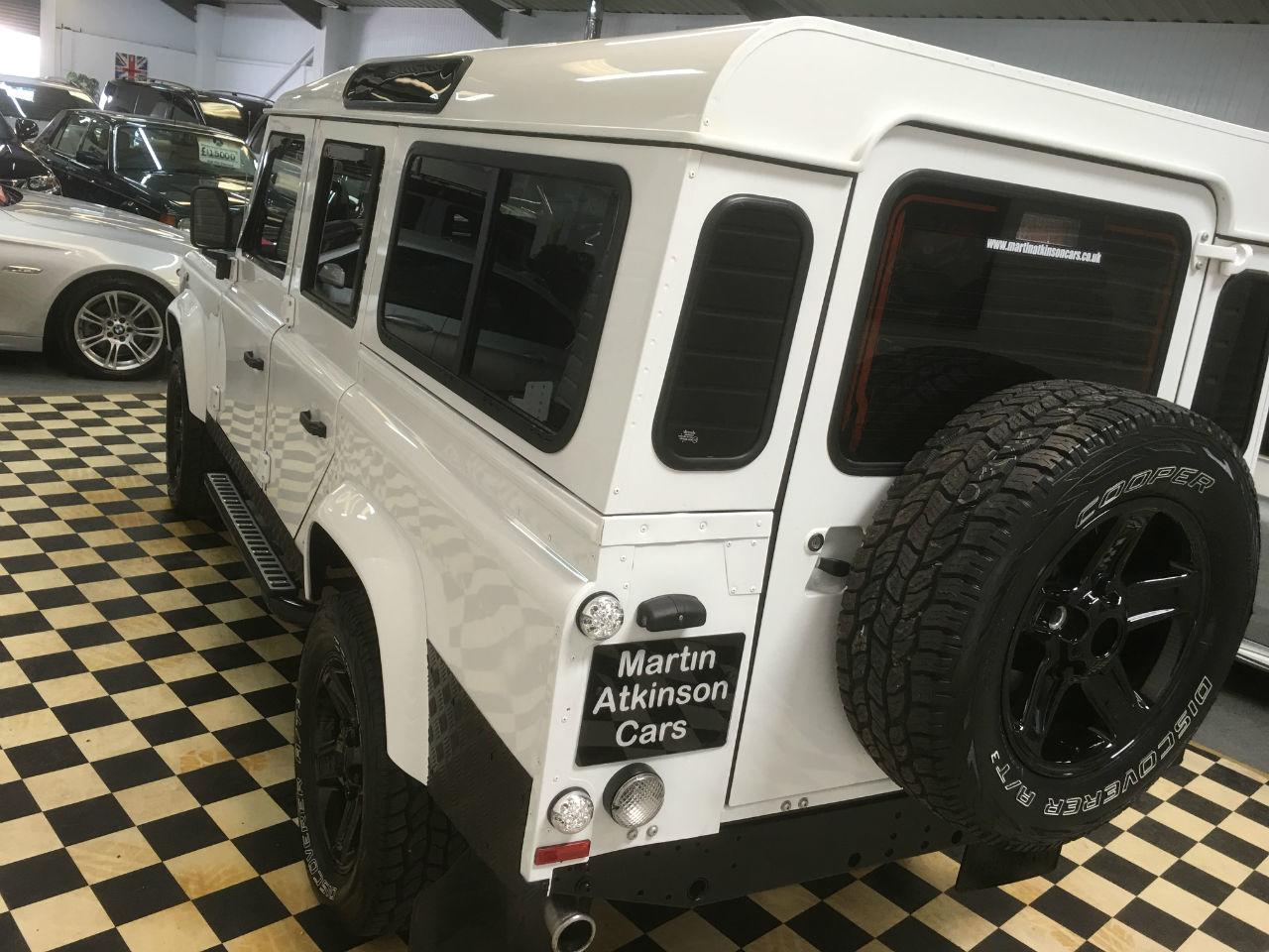 Land Rover Defender Defender 110 LHD (Left Hand Drive) 2.4 TDCi Station Wagon 7 Seater 5dr Estate Diesel Fuji White