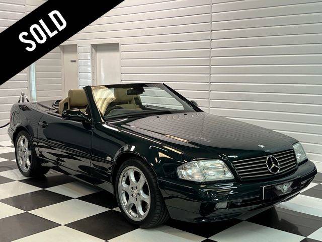 Mercedes-Benz SL Series 2.8 SL280 V6 R129 2dr Auto Convertible Petrol Designo Allanite Green Metallic