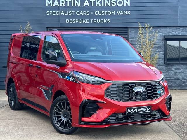 Ford Transit Custom 2.0TDI MS-RT AWD 170PS AUTO L1H1 Crew Van Diesel Artisan Red Metallic