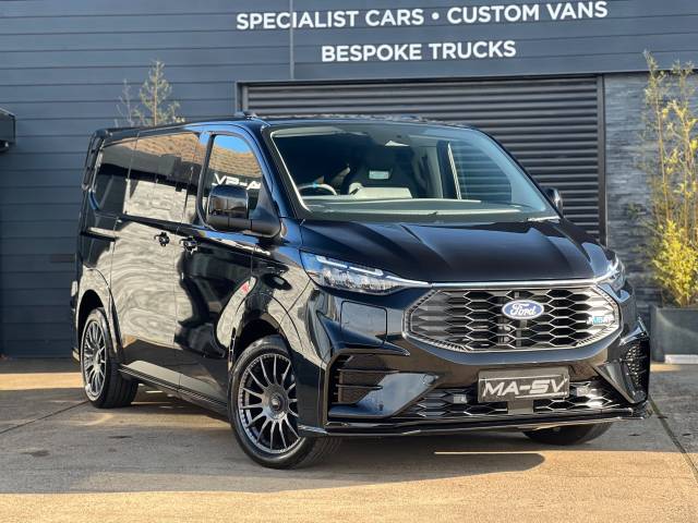 2024 Ford Transit Custom 2024 74 Transit Custom MS-RT 2.5 320 Duratec 11.8kWh Crew Van Auto L1 H1  SWB