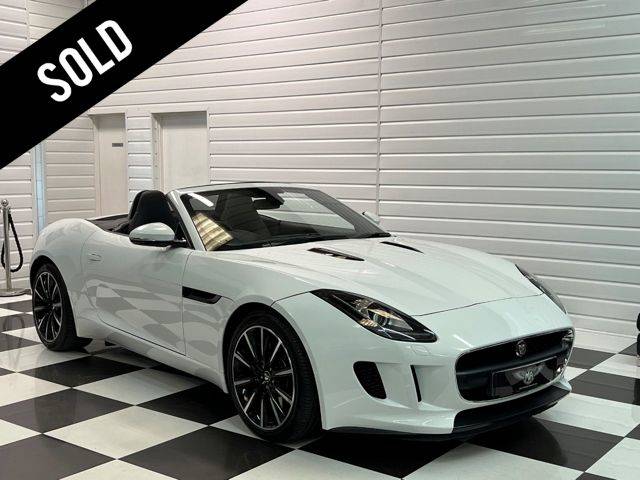 Jaguar F-Type 3.0 Supercharged V6 2dr Auto Convertible Petrol Polaris White