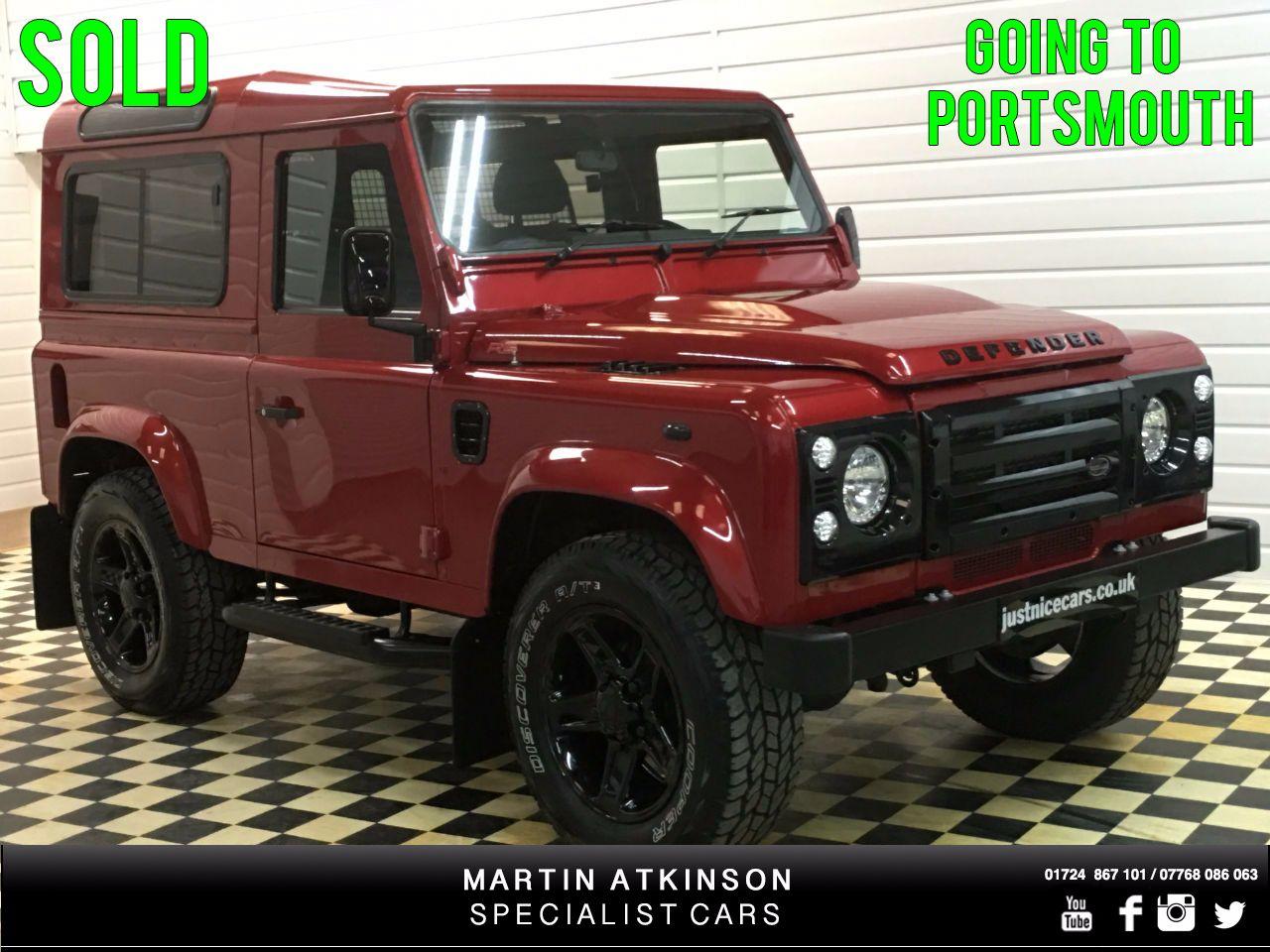 Land Rover Defender 2.2 SOLD GOING TO PORTSMOUTH Four Wheel Drive Diesel Red