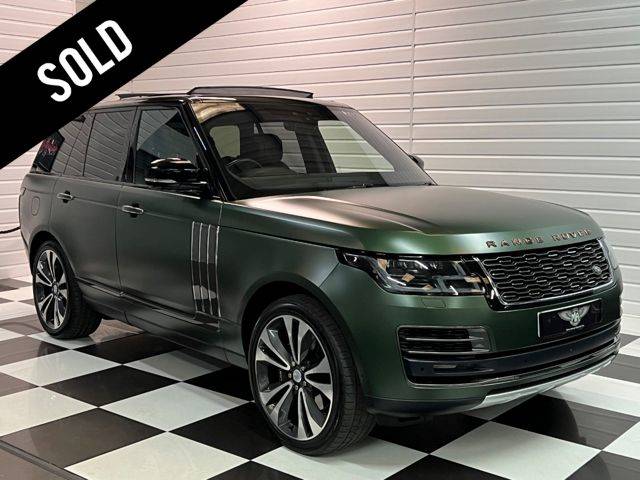 Land Rover Range Rover 5.0 P565 SVAutobiography Dynamic Bespoke Ultimate Edition Estate Petrol Factory Svo Premium Palette Satin Orchard Green