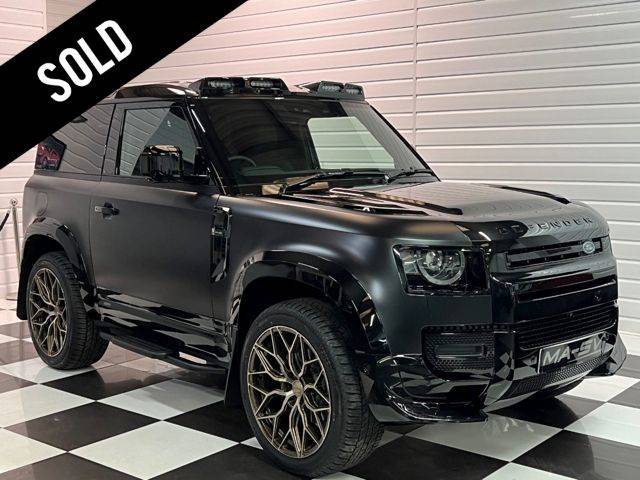 Land Rover Defender 90 3.0 D250 Hard Top S Auto 3 Seat (2025 MODEL) Panel Van Diesel Satin Black (Xpel Ppf)