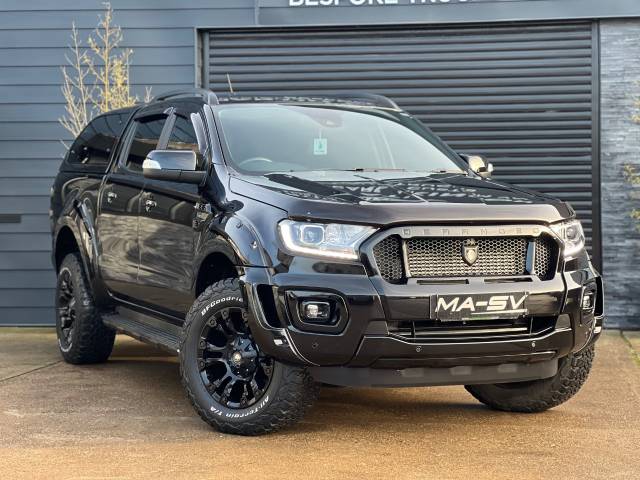 2022 Ford Ranger Deranged Black Edition Wildtrak 2.0 EcoBlue 213 Auto