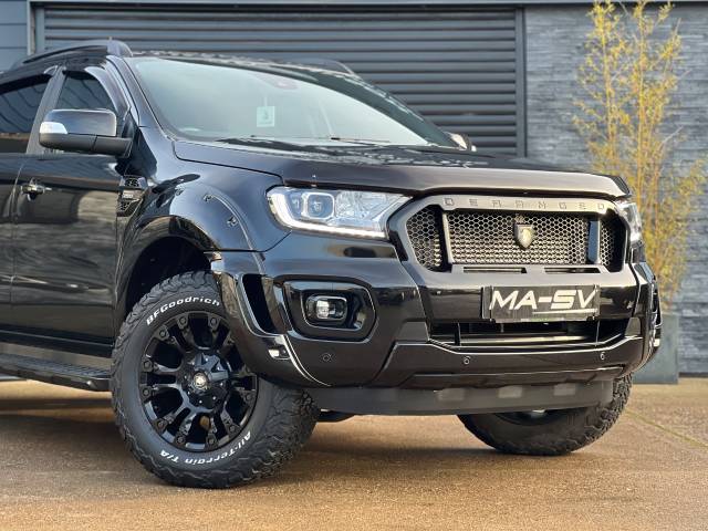 2022 Ford Ranger Deranged Black Edition Wildtrak 2.0 EcoBlue 213 Auto