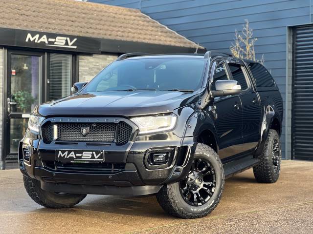 2022 Ford Ranger Deranged Black Edition Wildtrak 2.0 EcoBlue 213 Auto