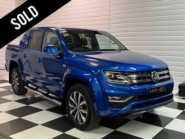 Volkswagen Amarok Double Cab Pick Up Aventura 3.0 V6 TDI 258 BMT 4M Auto Pick Up Diesel Ravenna Blue