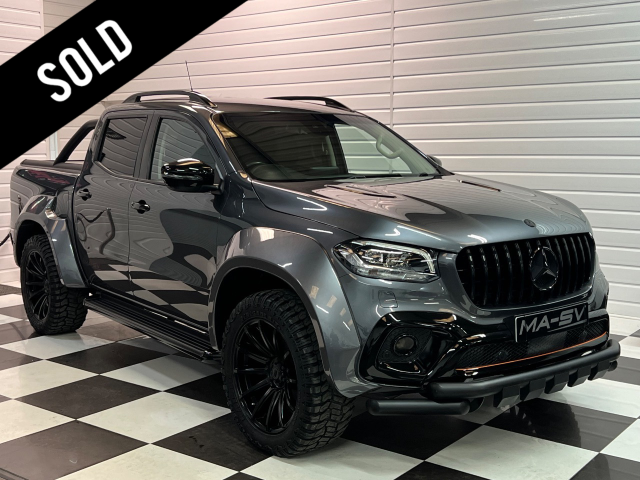 Mercedes-Benz X Class 2.3 MA-SV Widebody-X X250d 4Matic Power Double Cab Pickup Auto Pick Up Diesel Rock Grey