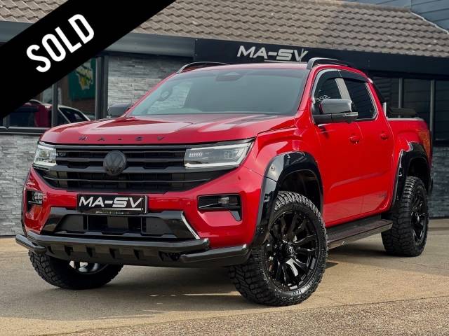 Volkswagen Amarok MA-SV EDITION Pick Up PanAmericana 3.0 V6 TDI 240 4M Auto Pick Up Diesel Deep Red