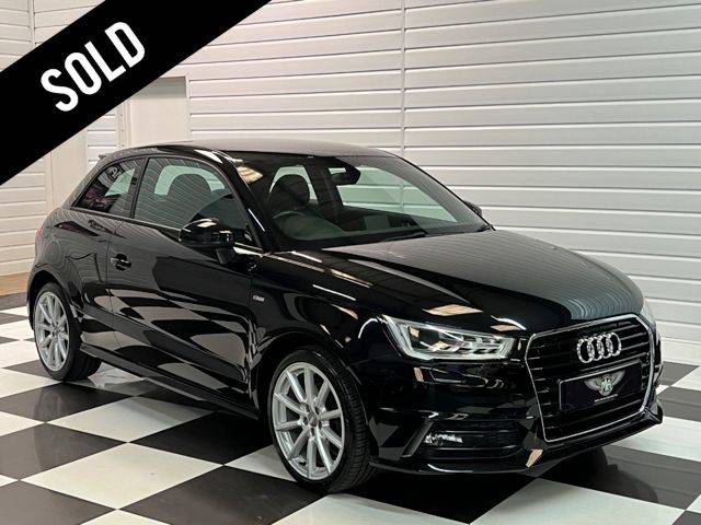 Audi A1 1.4 TFSi S Line Nav 3dr S Tronic Hatchback Petrol Mythos Black