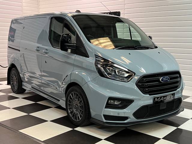 Ford Transit Custom 2.0 EcoBlue 185ps L1 H1 MS-RT  Van Auto Panel Van Diesel Svo Squirrel Grey