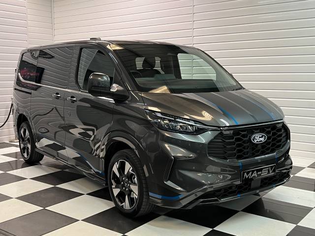 Ford Transit Custom 2.0 320 ECOBLUE SPORT CREW VAN AUTO L1 H1 170PS Combi Van Diesel Magnetic Grey
