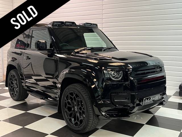 Land Rover Defender OBSIDIAN EDITION 90 3.0 D250 Hard Top X-DYNAMIC SE Auto 2 Seat Four Wheel Drive Diesel Santorini Black