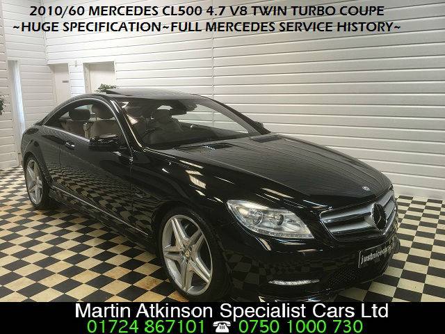 2010 Mercedes-Benz CL CL500 4.7 V8 SOLD GOING TO ST HELENS