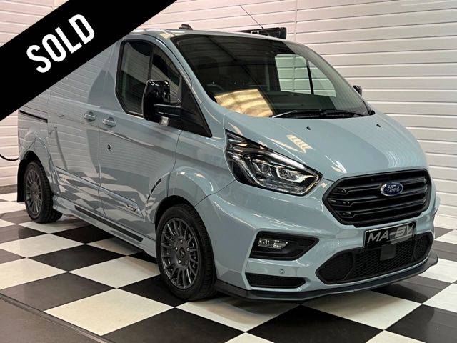 Ford Transit Custom 2.0 EcoBlue 185ps L1 H1 MS-RT  Van Auto Panel Van Diesel Svo Squirrel Grey