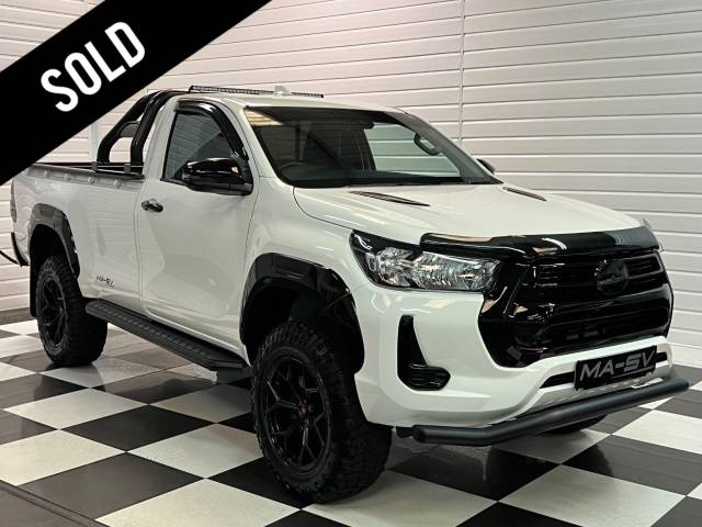 Toyota Hilux 2.4 MA-SV Edition Single Cab 6sp Manual 2dr Pick Up Diesel Pure White