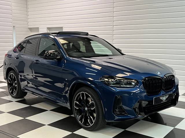 BMW X4 3.0 xDrive M40d MHT 5dr Auto Coupe Diesel Phytonic Blue