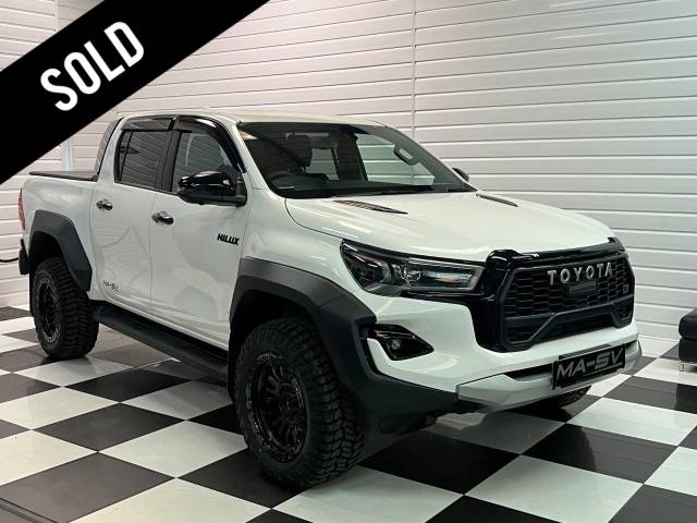 Toyota Hilux GR SPORT II Pickup Double Cab 4dr Diesel Auto 4WD Euro 6 (s/s) (204 ps) 2.8 Pick Up Diesel Pure White