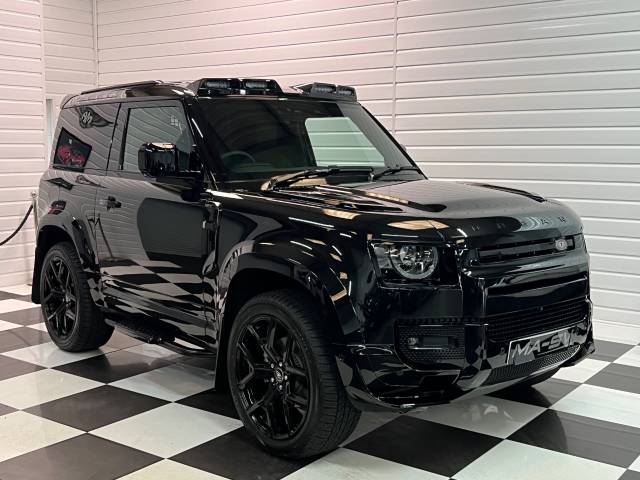 Land Rover Defender 90 3.0 D250 Hard Top S Auto 3 Seat (Bespoke Styling) Panel Van Diesel Santorini Black