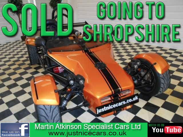 Westfield Mega 1.0 MEV ATOMIC R1 SINGLE SEATER Sports Petrol Copper Orange