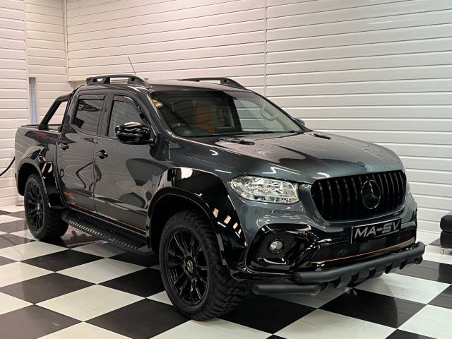 Mercedes-Benz X Class 2.3 MA-SV Widebody X 250d 4Matic Progressive Double Cab Pickup Auto Pick Up Diesel Rock Grey
