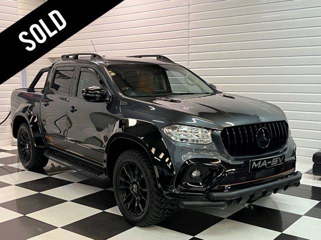 Mercedes-Benz X Class 2.3 MA-SV Widebody X 250d 4Matic Progressive Double Cab Pickup Auto Pick Up Diesel Rock Grey