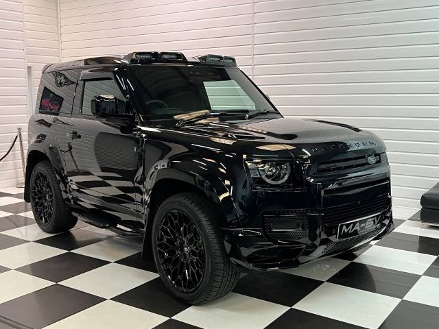 Land Rover Defender 90 3.0 D250 Hardtop X-Dynamic SE Auto (Bespoke styling) Four Wheel Drive Diesel Santorini Black