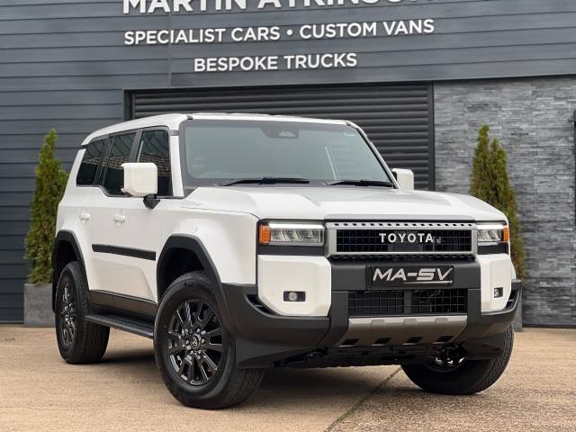 Toyota Land Cruiser 2.8D Commercial LCV Auto 4WD Euro 6 (s/s) 5dr (LWB) Four Wheel Drive Diesel Pure White
