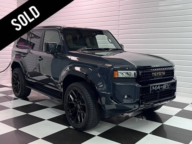 Toyota Land Cruiser 2.8D Commerical LCV Auto 4WD Euro 6 (s/s) 5dr (LWB) Four Wheel Drive Diesel Decuma Grey