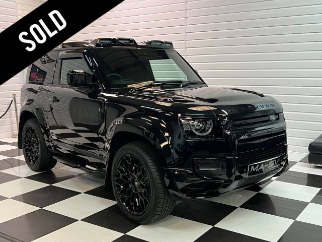 Land Rover Defender 90 3.0 D250 Hardtop X-Dynamic SE Auto (Bespoke styling) Four Wheel Drive Diesel Santorini Black