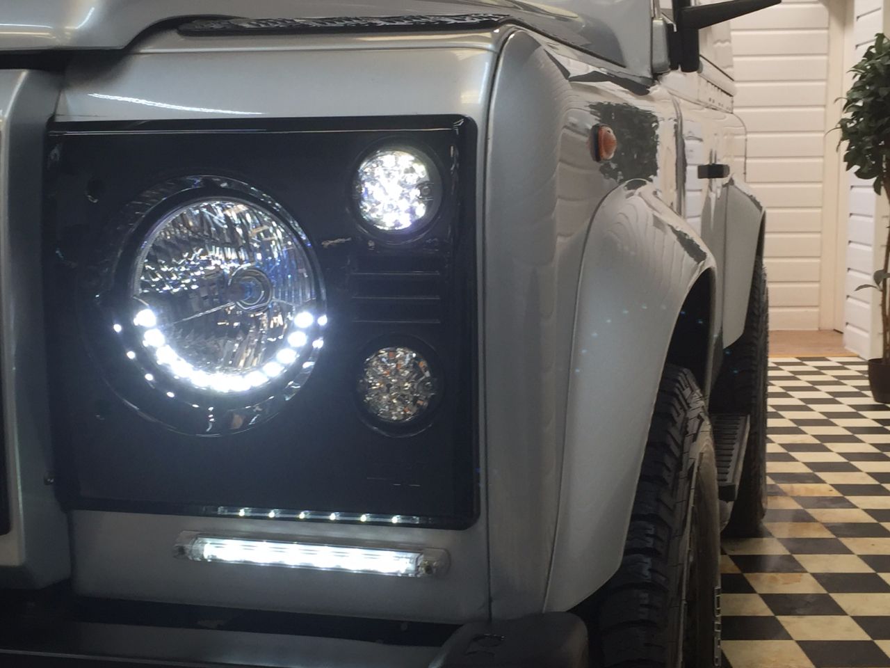 Land Rover Defender 2.2 SOLD GOING TO WATFORD Four Wheel Drive Diesel Indus Silver