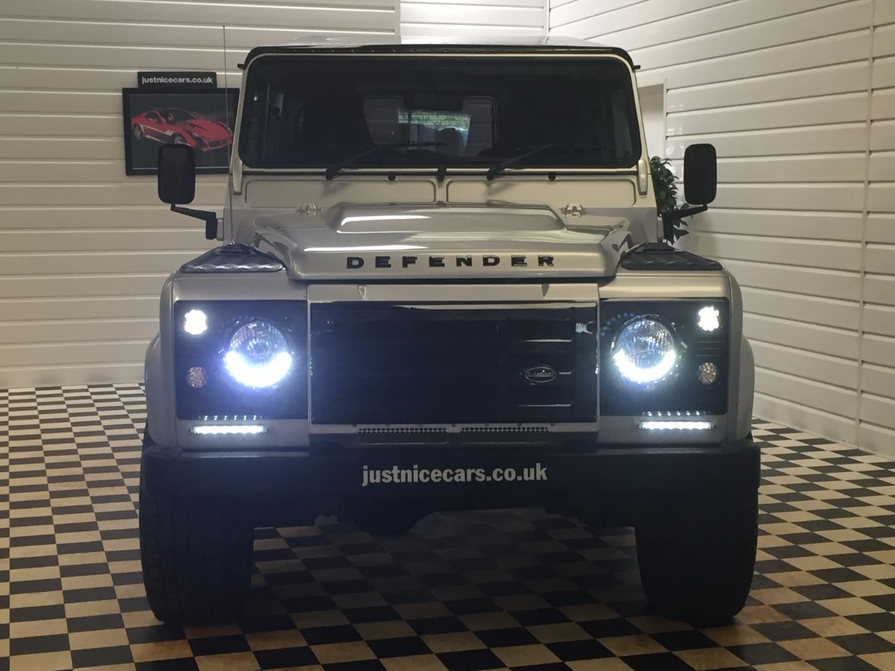 Land Rover Defender 2.2 SOLD GOING TO WATFORD Four Wheel Drive Diesel Indus Silver