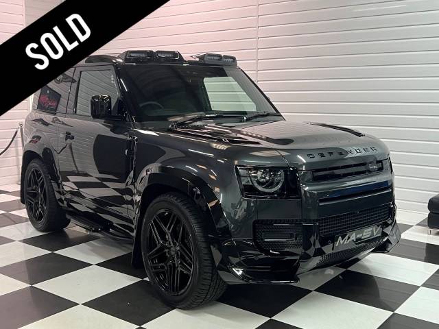 Land Rover Defender 90 3.0 D250 Hard Top X-Dynamic SE Auto (BESPOKE STYLING) Panel Van Diesel Carpathian Grey Metallic