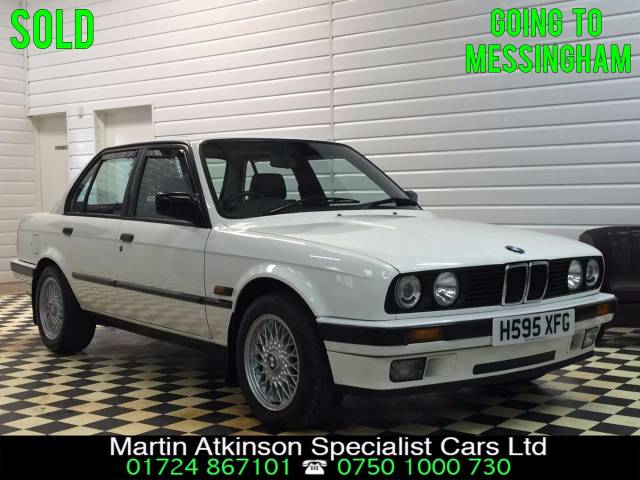 BMW 3 Series 2.0 E30 320I AUTO Saloon Petrol White