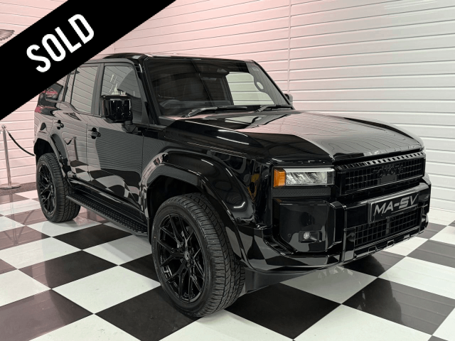 Toyota Land Cruiser 2.8D Commercial LCV Auto 4WD Euro 6 (s/s) 5dr (LWB) Four Wheel Drive Diesel Galaxy Black Metallic